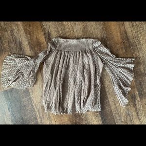 Off the shoulder top